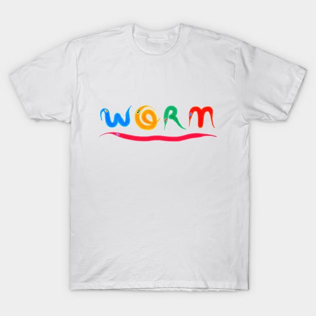 WORM T-Shirt by le_onionboi